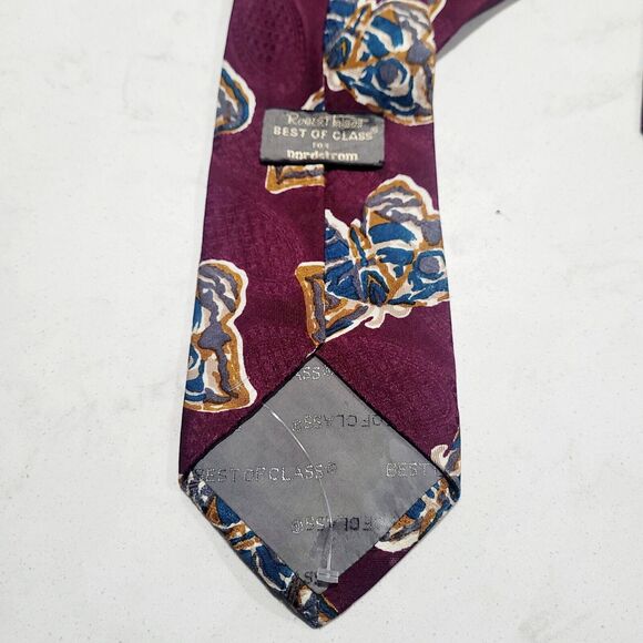 ROBERT TALBOTT BEST OF CLASS 100% Silk Made In USA For Nordstrom Neck Tie NWOT - Picture 3 of 7